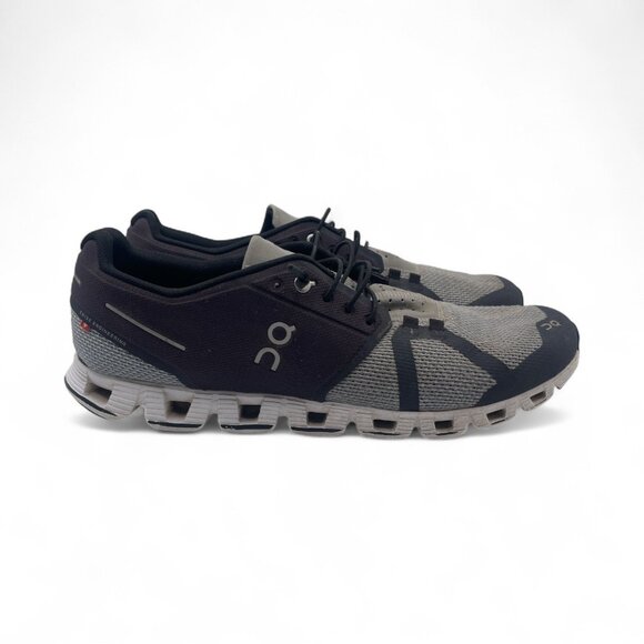 On Running Mens Cloud Knit Running Athletic - Training Shoes SZ 12 Black/ Grey - Picture 1 of 7